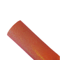 Reddish fine giiter smooth on a white canvas back