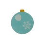 DTF Print - Blue Bauble No 7 (35mm x 40mm)