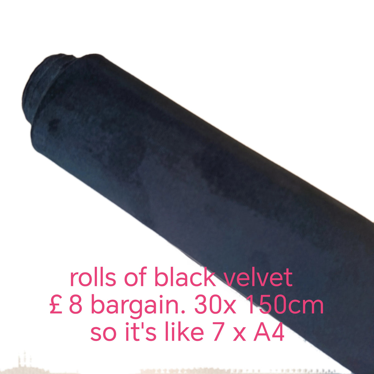black velvet rolls