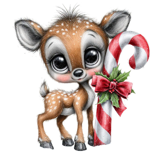 DTF Print - Deer No 16 (35mm x 35mm)