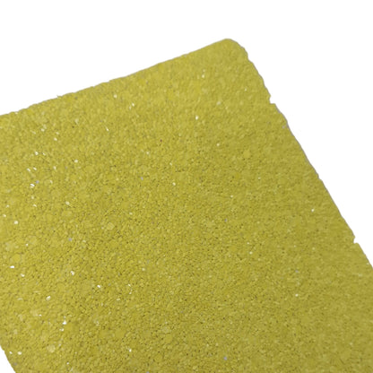 chunky yelow glitter