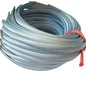 satin headbands in a light blue colour on a white background