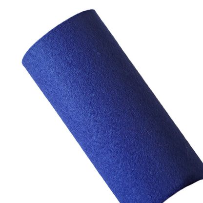 Sticky back felt blue