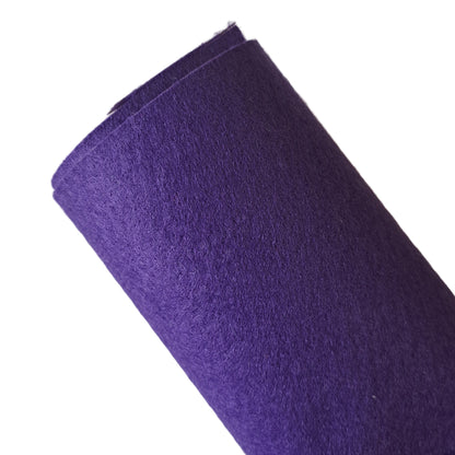 Sticky back felt purple