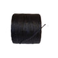 a roll of superlon bead cord in black on a white background