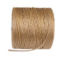 a roll of superlon bead cord in latte on a white background