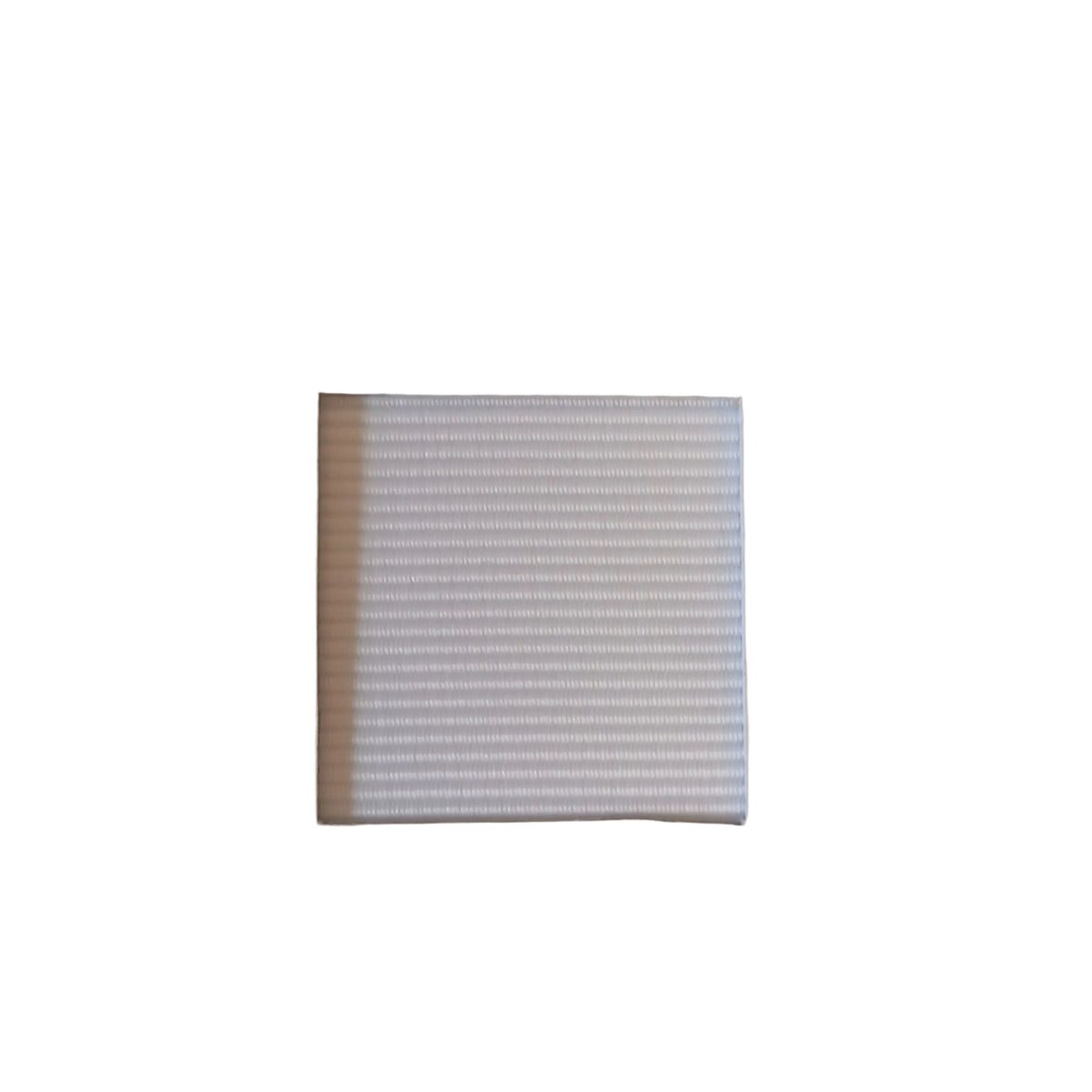 White grosgrain ribbon no 029
